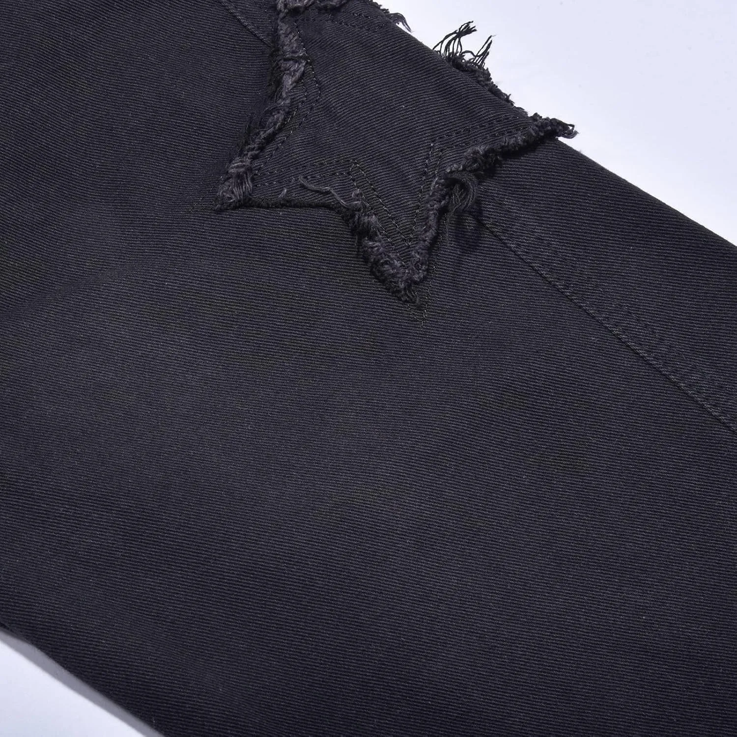 Baggy Cargo Jeans for Men Y2K Vintage Straight Wide Leg Aesthetic Clothes 90s Hip Hop Streetwear Trousers