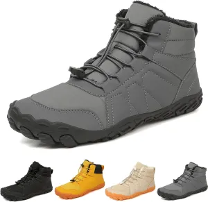 Barefoot Shoes Winter Hike Footwear Womens Mens Grounding Shoes With Copper Wide Toe Box Non-Slip Trail Running
