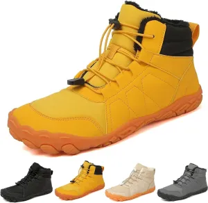 Barefoot Shoes Winter Hike Footwear Womens Mens Grounding Shoes With Copper Wide Toe Box Non-Slip Trail Running