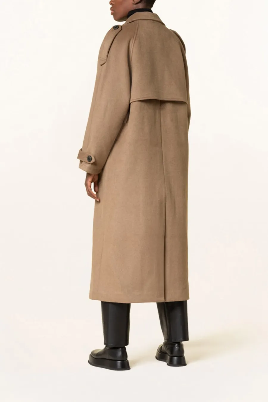 Bea Wool Coat Brown