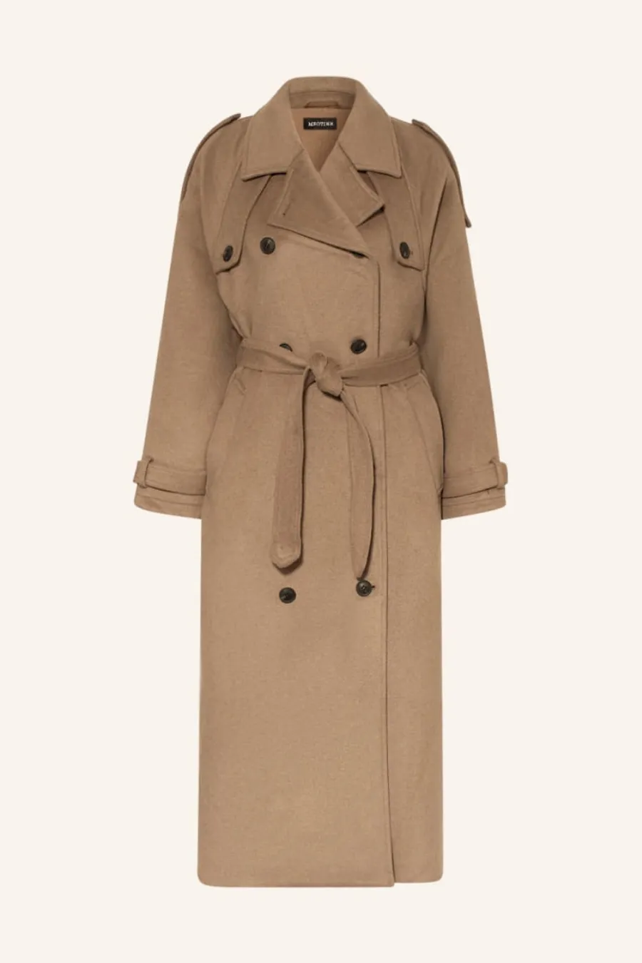 Bea Wool Coat Brown