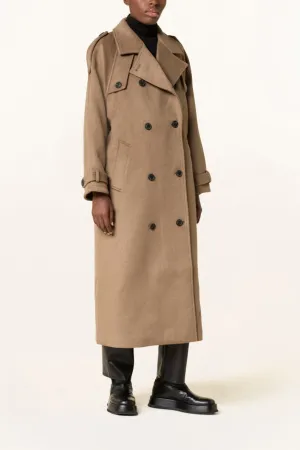 Bea Wool Coat Brown