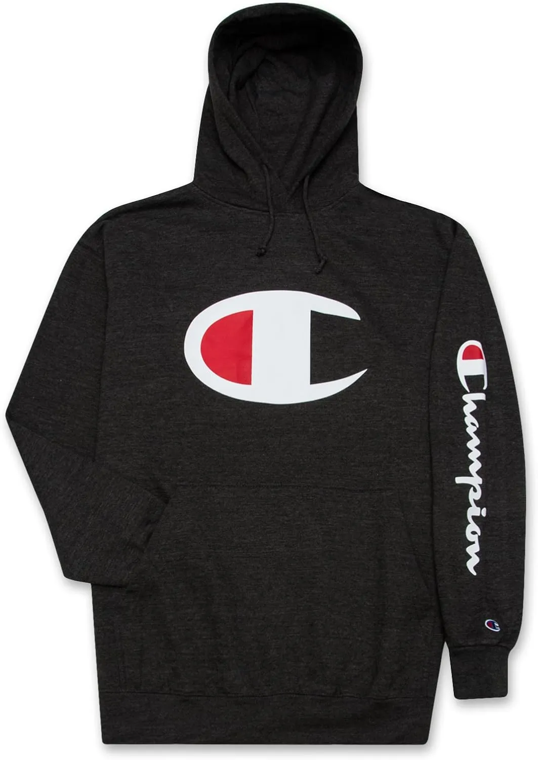 Champion Hoodie for Men Big And Tall Mens Oversized Pullover Fleece Sweatshirt