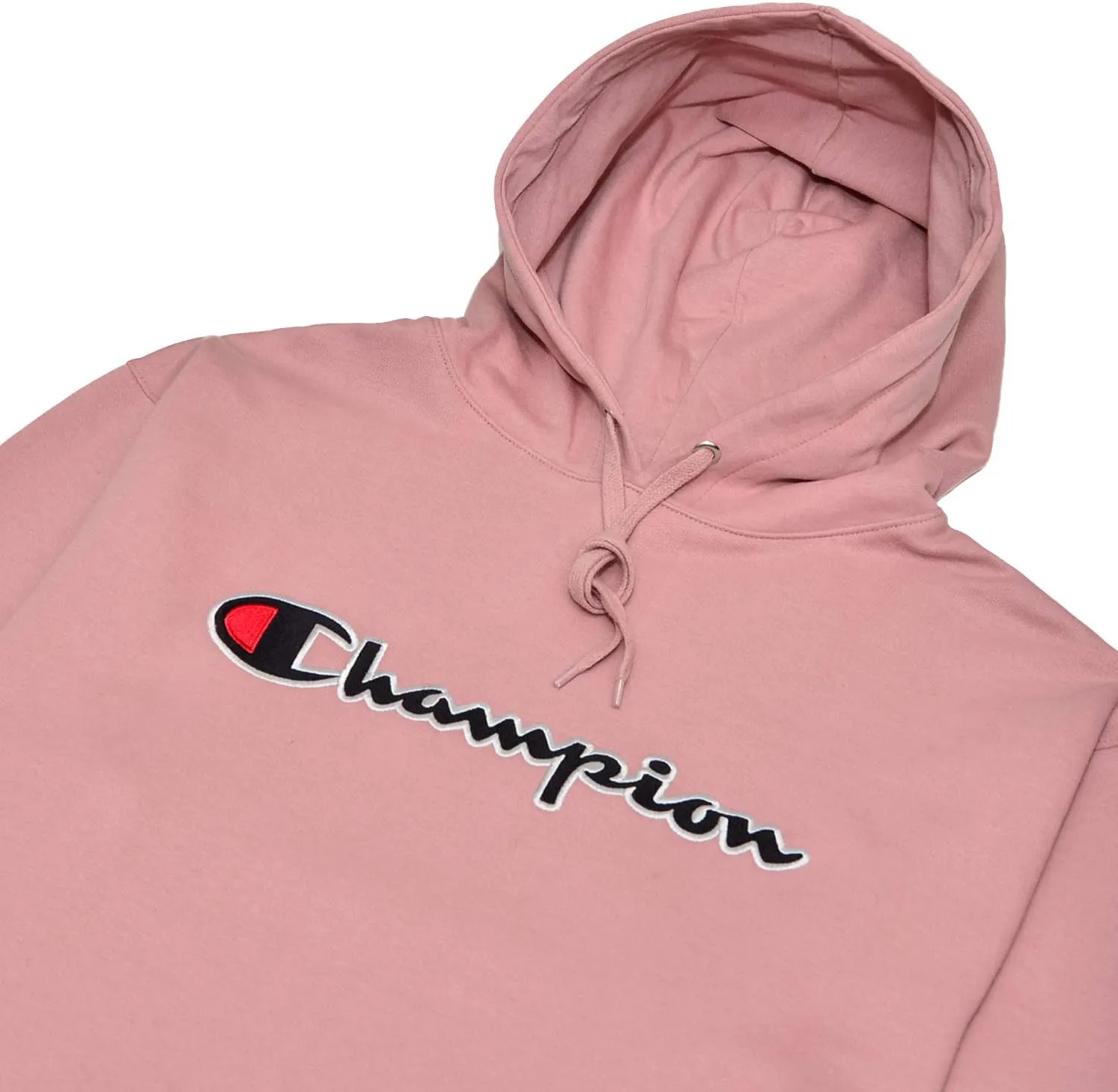 Champion Mens Hoodies Big and Tall - Embroidered Pullover Fleece Sweatshirt