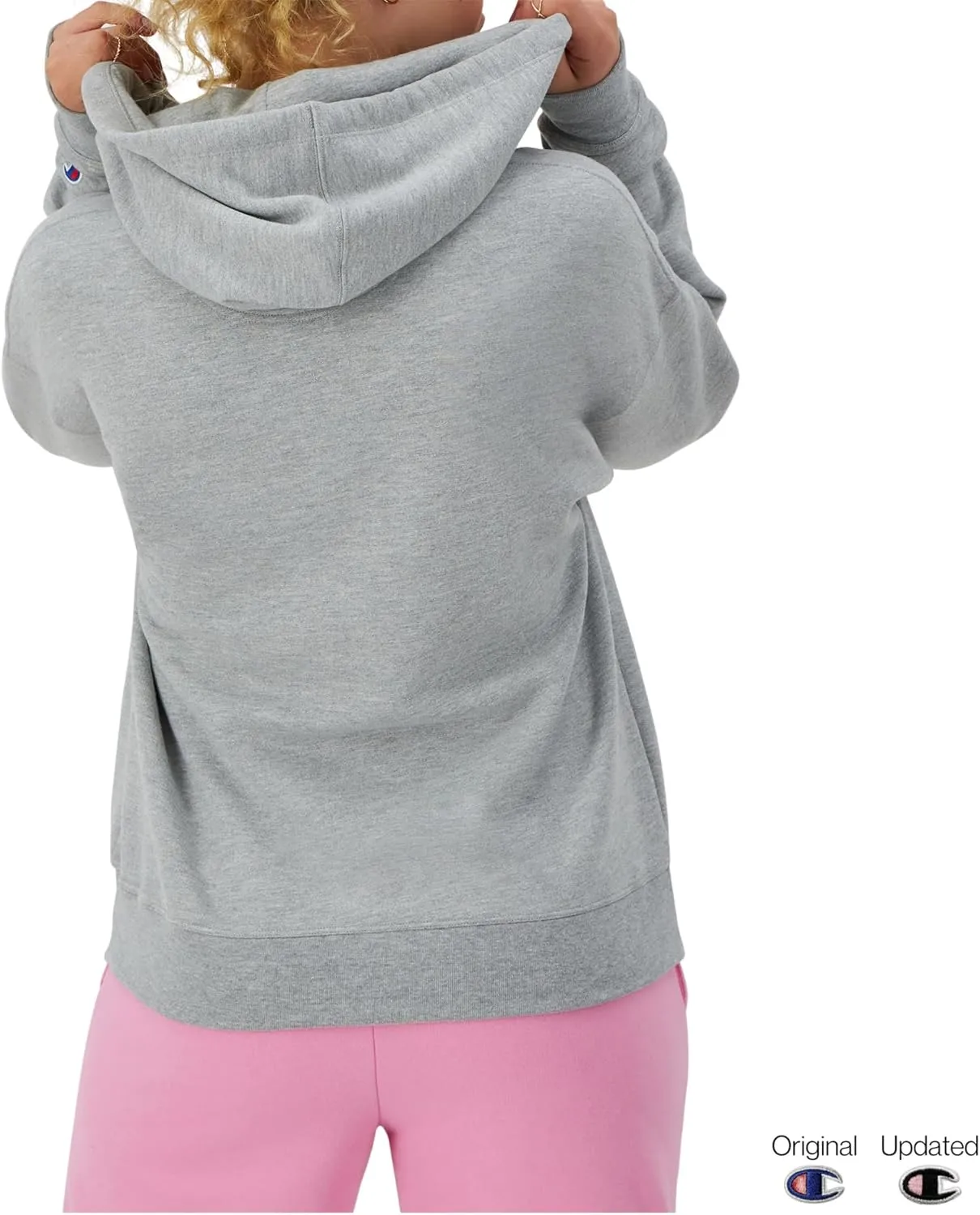 Champion Women's Full-zip Hoodie, Powerblend, Fleece Sweatshirt, Hoodie Sweatshirt for Women (Plus Size Available)