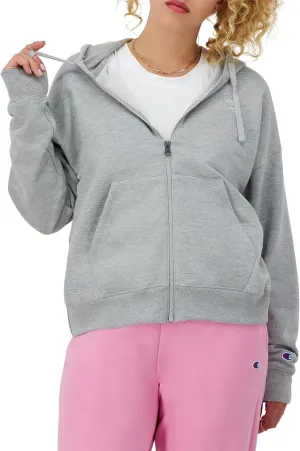 Champion Women's Full-zip Hoodie, Powerblend, Fleece Sweatshirt, Hoodie Sweatshirt for Women (Plus Size Available)