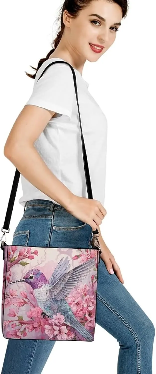 Cute Shoulder Bag Hobo Handbag for Women Purse Leather Top Handle Bags