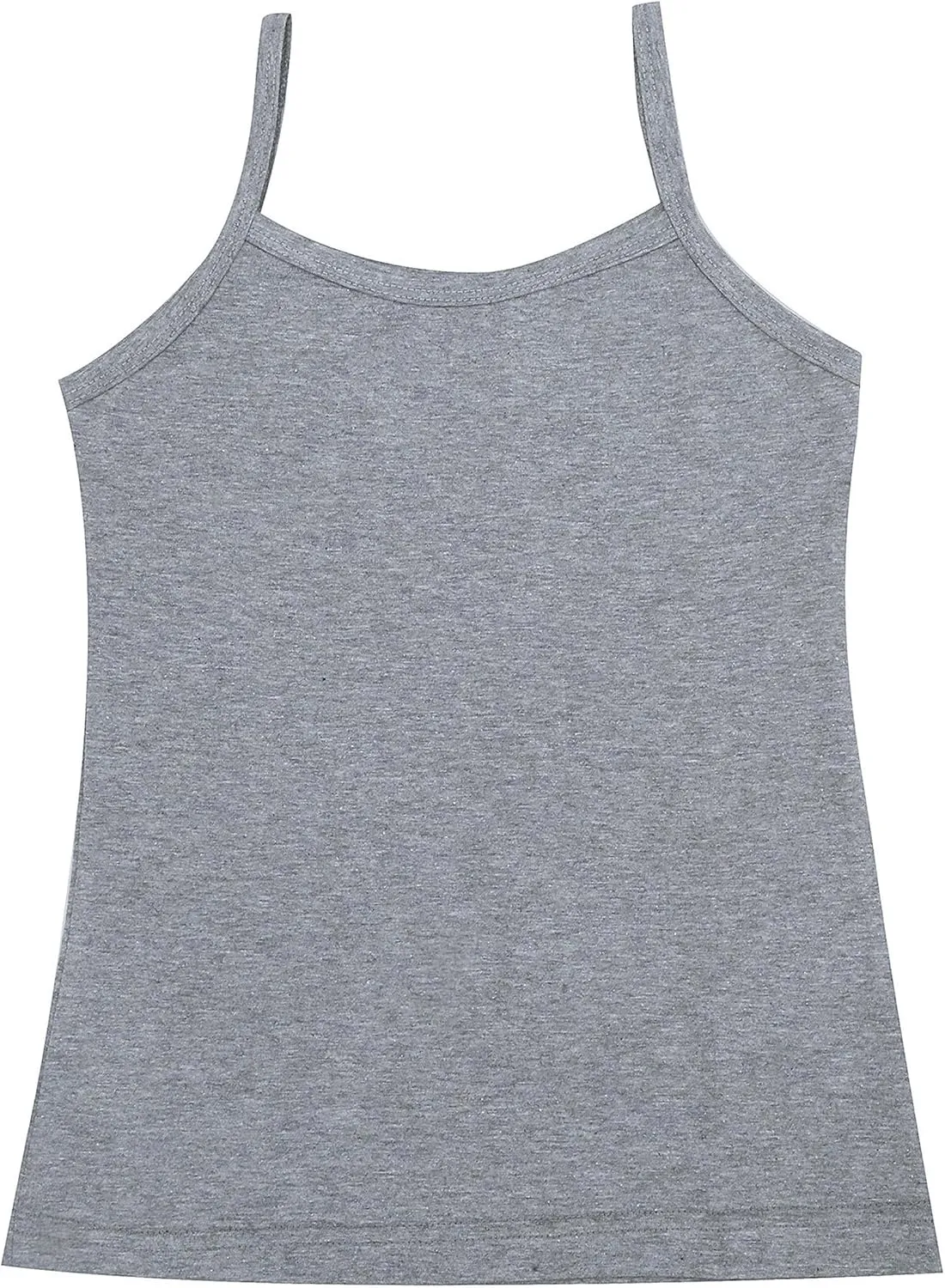 DChica Girls Strap Camisole, Sleeveless Summer Tank Top, Cotton Stretch Undershirts Inner Cami