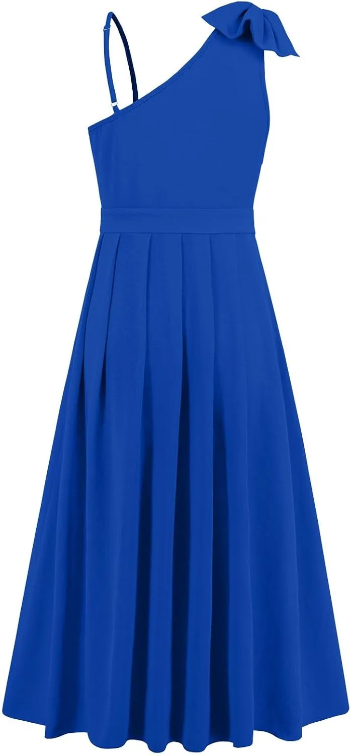 Dresses for Women 2024, Hawaiian Bohemian Flowy Irregular Summer Cocktail Dress V-Neck Casual Sleeveless Dressses