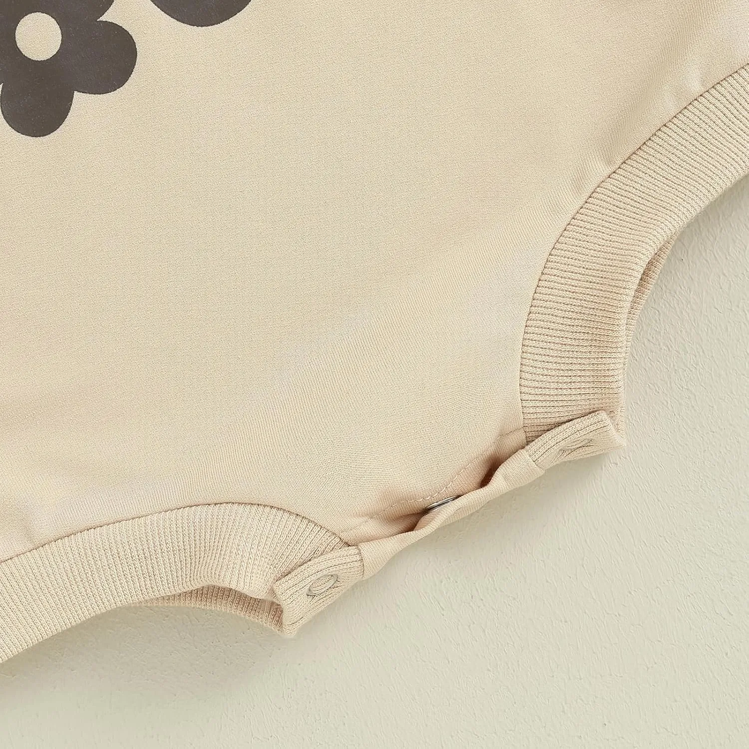 fhutpw Newborn Baby Girl Oversized Sweatshirt Romper Ruffle Long Sleeve Crewneck Onesie Sweater Tops Infant Fall Clothes
