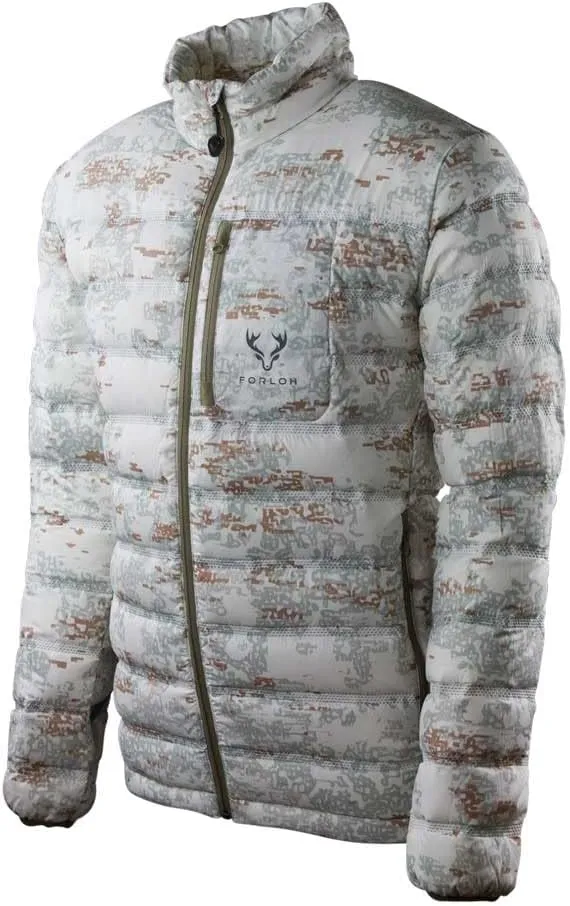 FORLOH Men's ThermoNeutral Down Hunting Jacket - Water Repellent Insulated Hunting Clothes/Warm, Breathable, Quick Dry