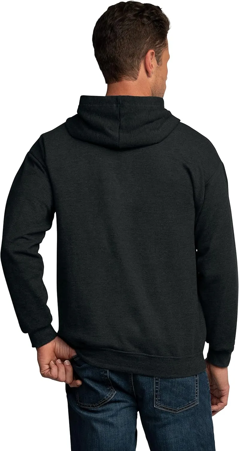 Fruit of the Loom Unisex Adult EverSoft Fleece Full Zip Hoodie Sweatshirt
