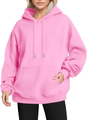 Gumipy Oversized Hoodies for Women Drawstring Fleece Womens Hoodies Sweatshirts Y2K Long Sleeve Hoodies Pullover Winter Coats