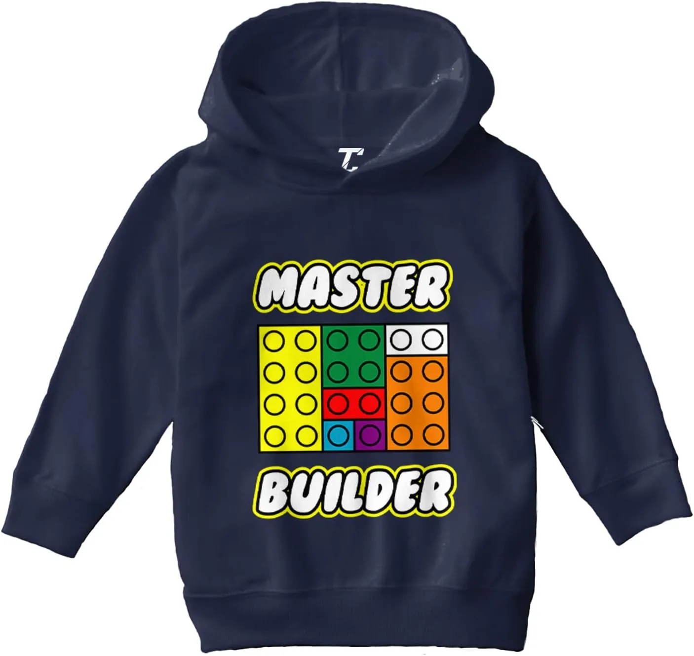 Haase Unlimited Master Builder - Build Blocks Toddler/Youth Fleece Hoodie