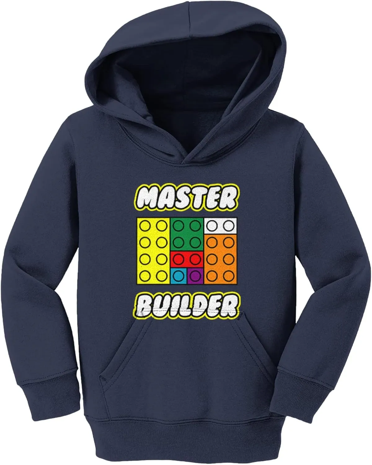 Haase Unlimited Master Builder - Build Blocks Toddler/Youth Fleece Hoodie