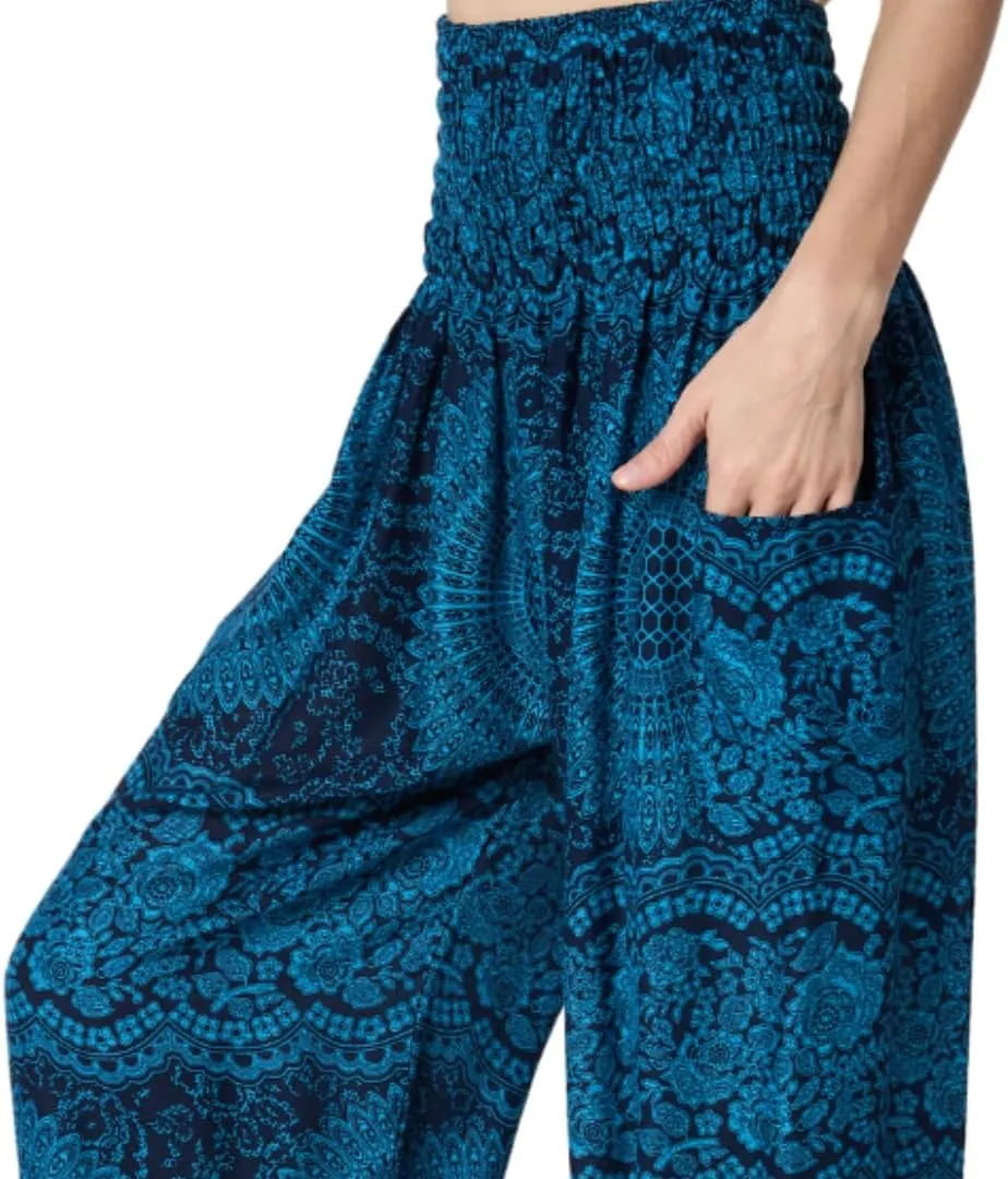 High-Waisted Boho Harem Yoga Pants for Women