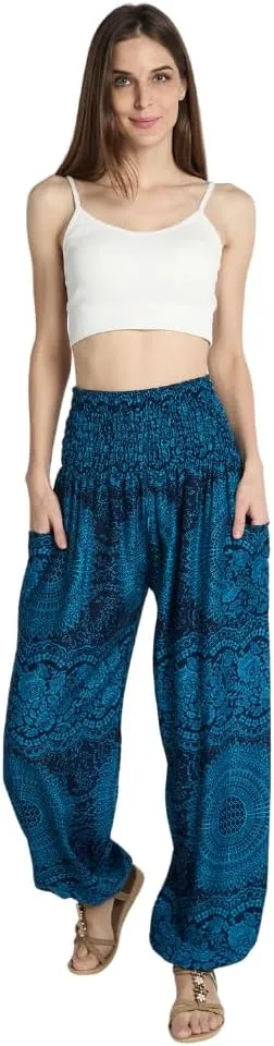 High-Waisted Boho Harem Yoga Pants for Women