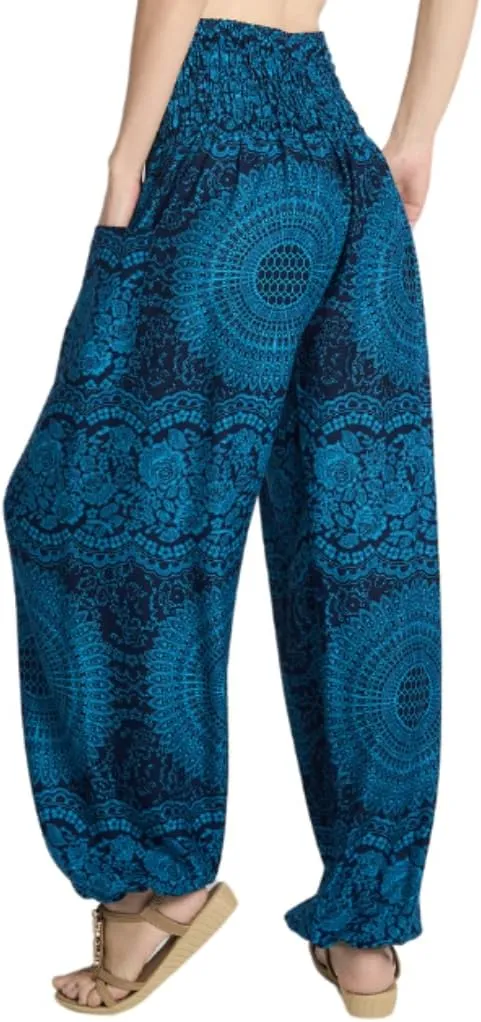 High-Waisted Boho Harem Yoga Pants for Women