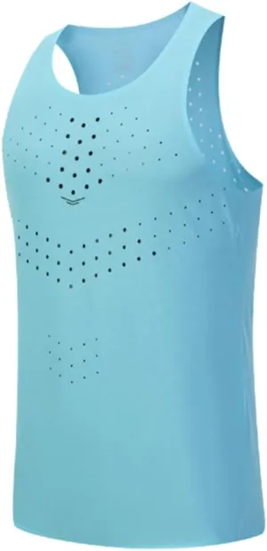 HSQSMWJ Mens Workout Sleeveless Tank Top Breathable Quick Dry Gym Bodybuilding Athletic