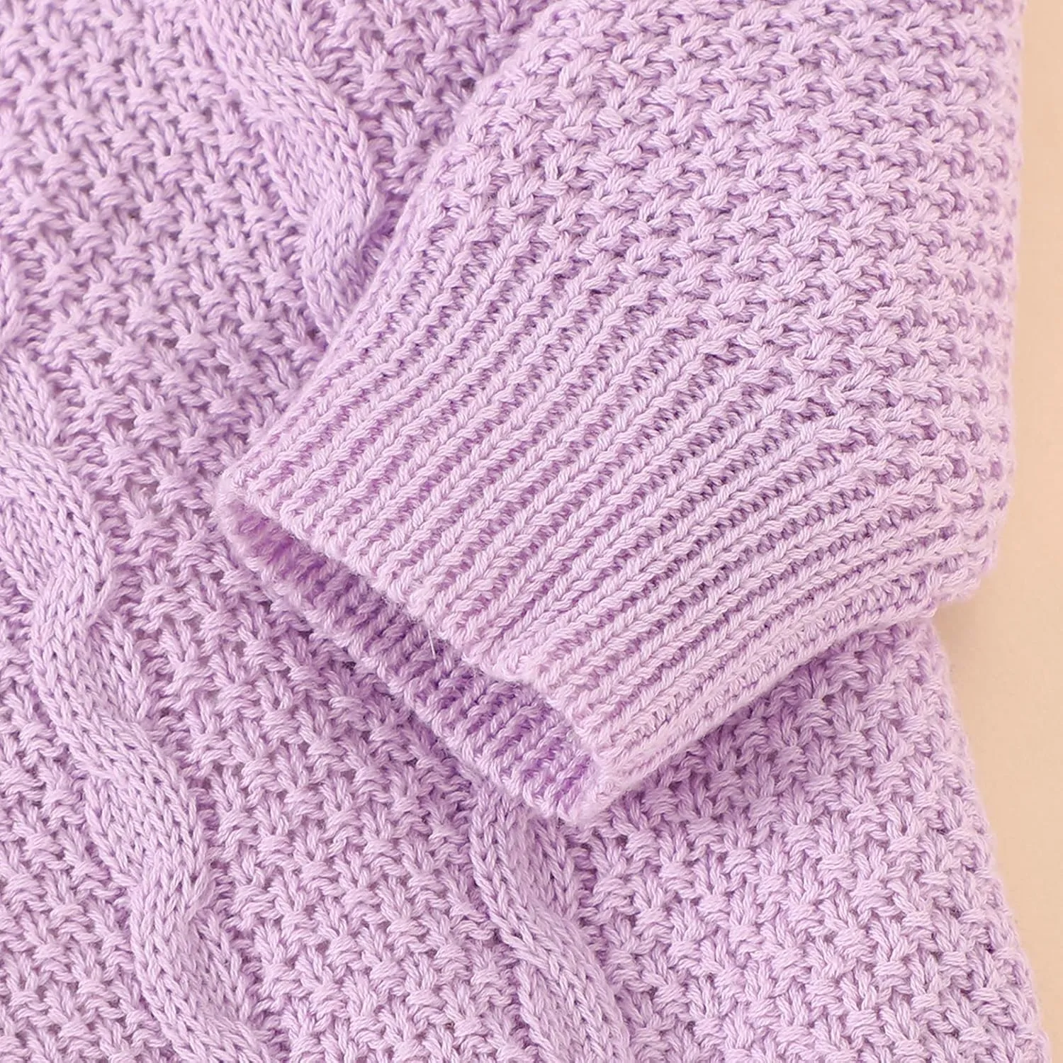 Infant Baby Boy Girl Long Sleeve Knitted Sweater Button Cardigan Coat Twist Knitwear Jacket Winter Warm Clothes