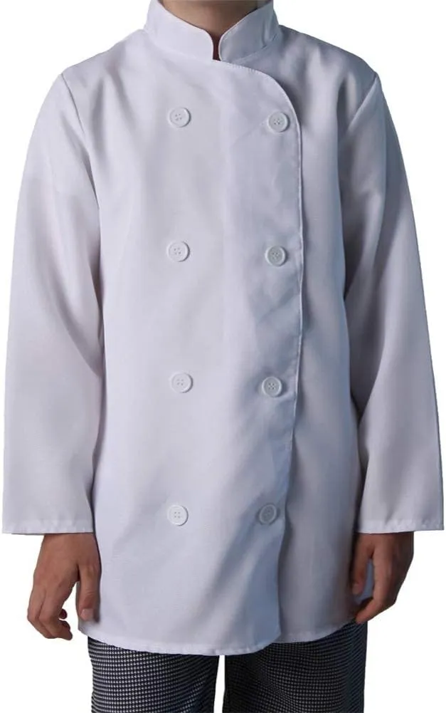 Kids Chef Costume Separates - Jacket & Hat or Pants (Choose Style and Size)