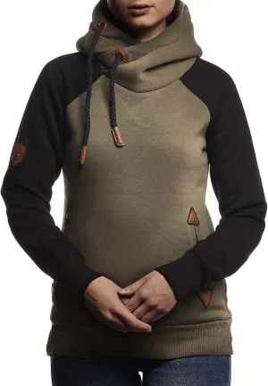 Leif Nelson women's Hoodie Pullover Hooded oversize Sweatshirt Sweater Longsleeve Long Sleeve Casual LN10245