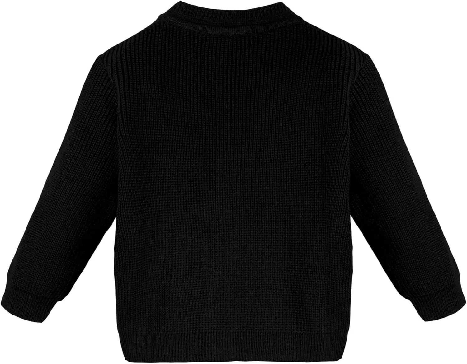 Lilax Little Boys Basic Long Sleeve V-Neck Classic Knit Cardigan Sweater
