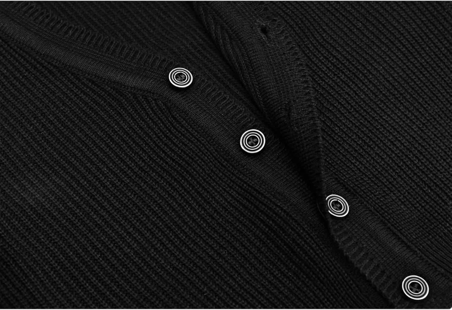 Lilax Little Boys Basic Long Sleeve V-Neck Classic Knit Cardigan Sweater