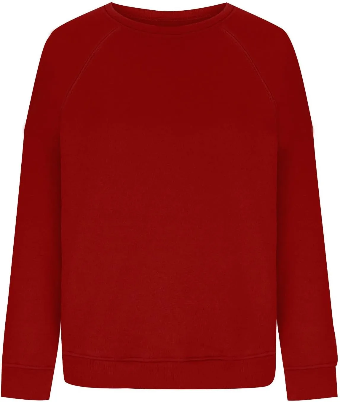 Long Sleeve Crewneck Sweatshirts for Women Oversized Drop Shoulder Fleece Pullover Tops Casual Loose Sweater Shirts
