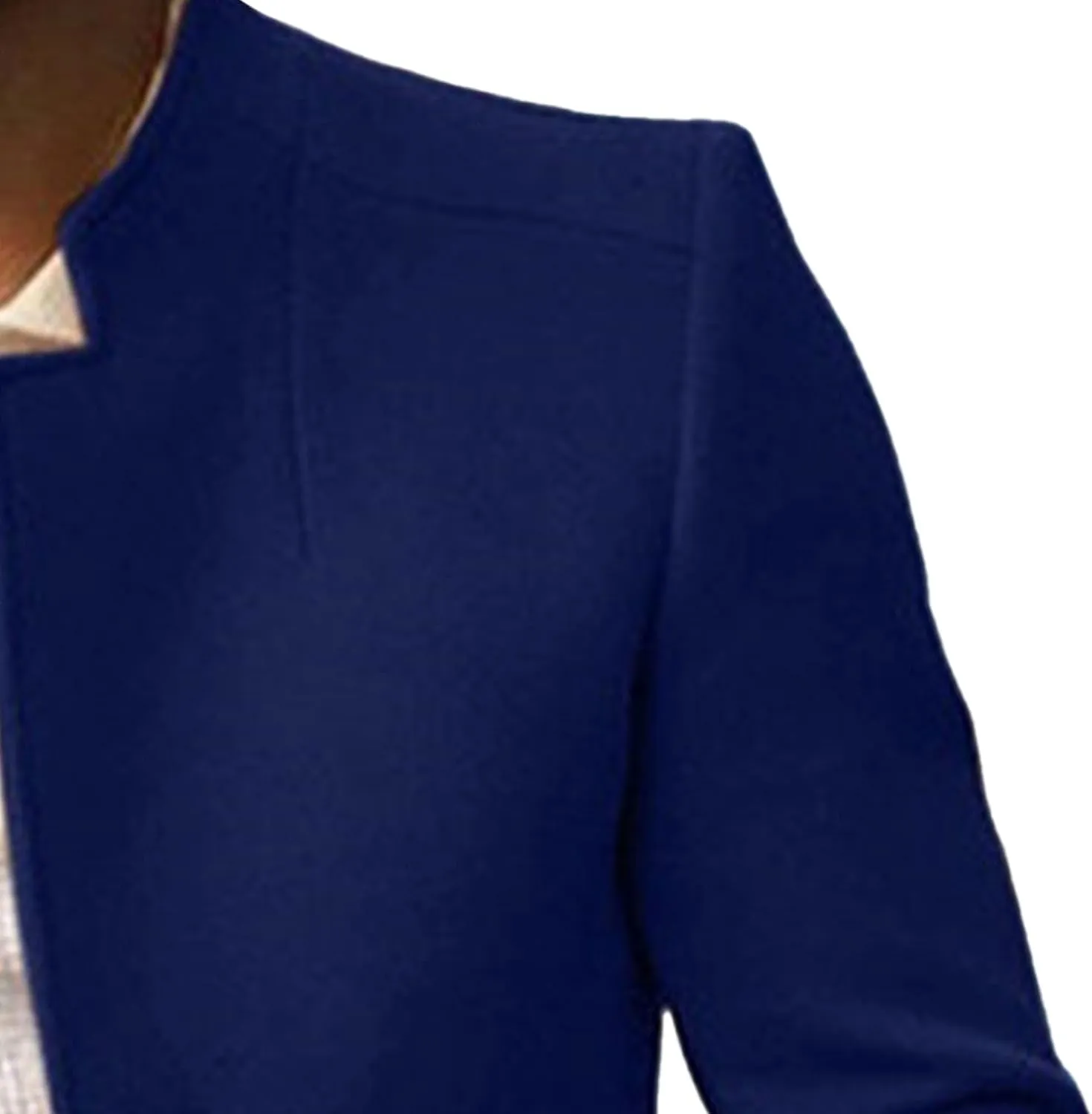 Maiyifu-GJ Mens Single Breasted Trench Coat Winter Warm Blend Pea Coat Lapel Work Business Jacket Outerwear