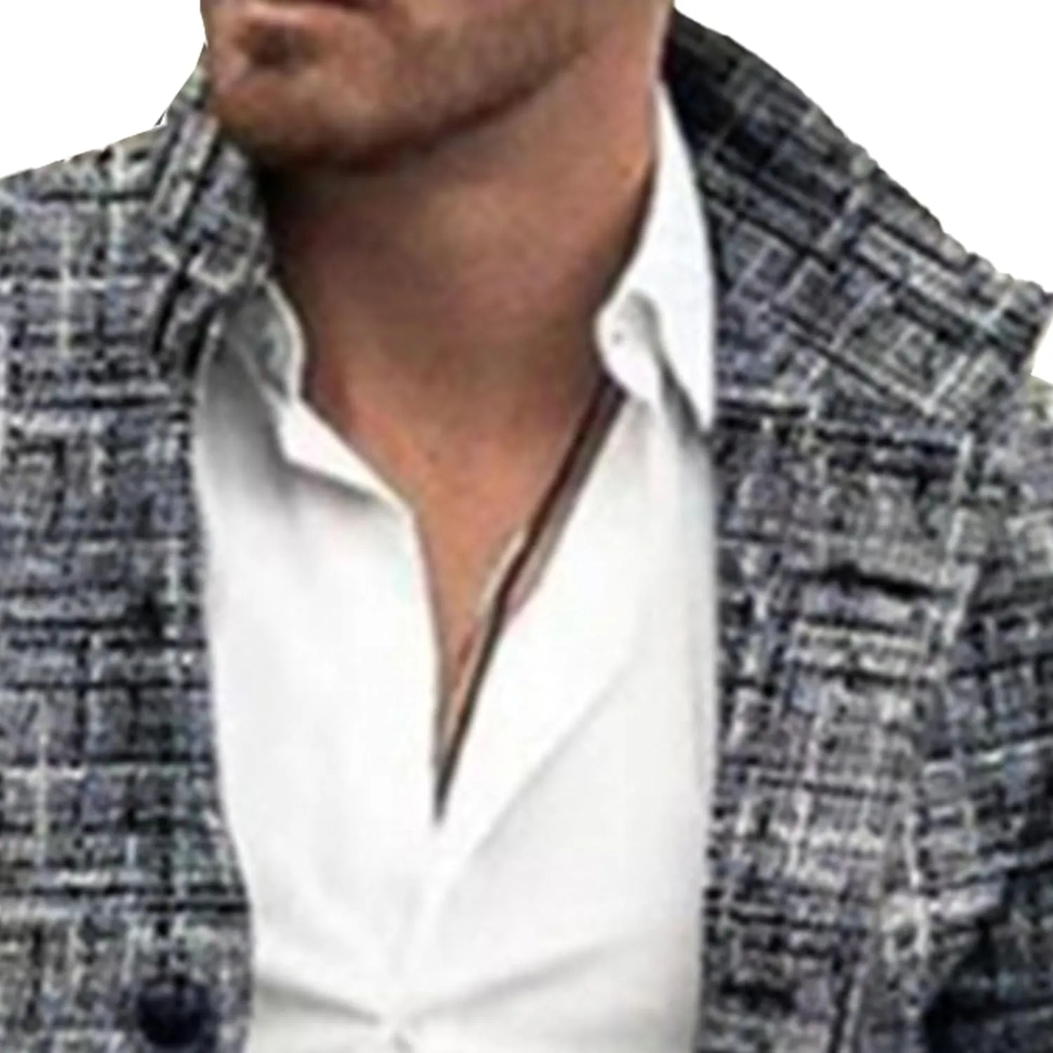 Maiyifu-GJ Mens Single Breasted Trench Jacket Winter Slim Fit Wool Blend Pea Coat Warm Lapel Work Business Jacket