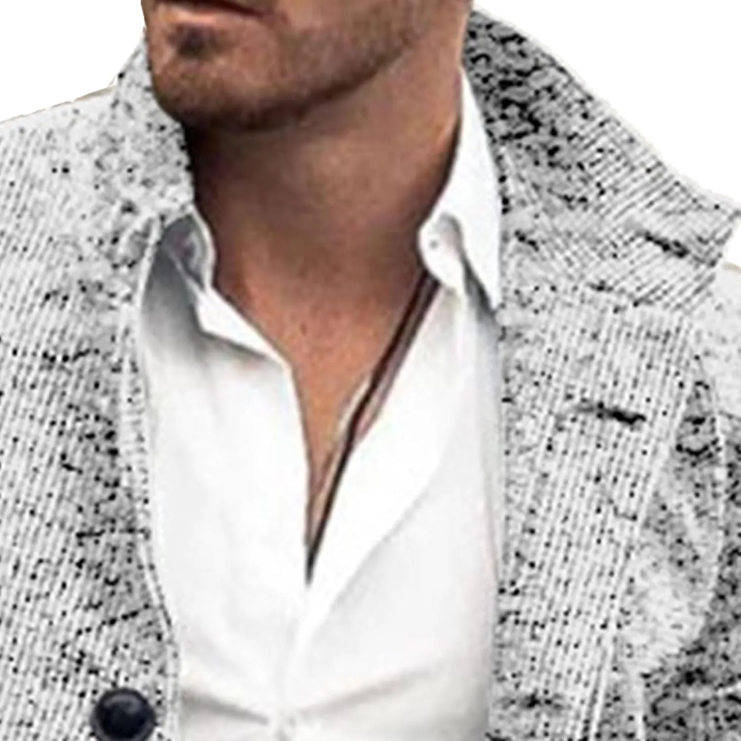 Maiyifu-GJ Mens Single Breasted Trench Jacket Winter Slim Fit Wool Blend Pea Coat Warm Lapel Work Business Jacket
