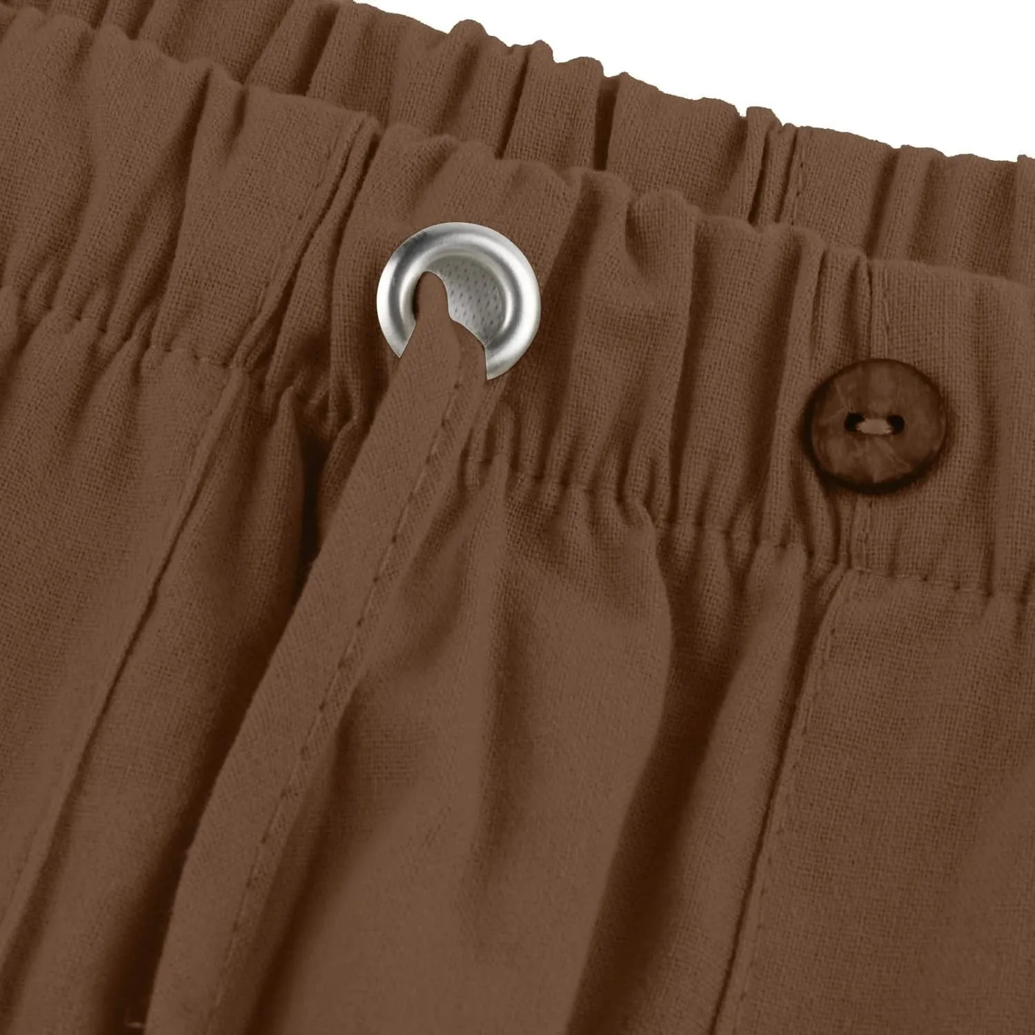 Mens Casual Pants Lightweight Plus Size Casual Pants Drawstring Low Rise Wide Leg Trousers Loose Yoga Pants with Pcokets