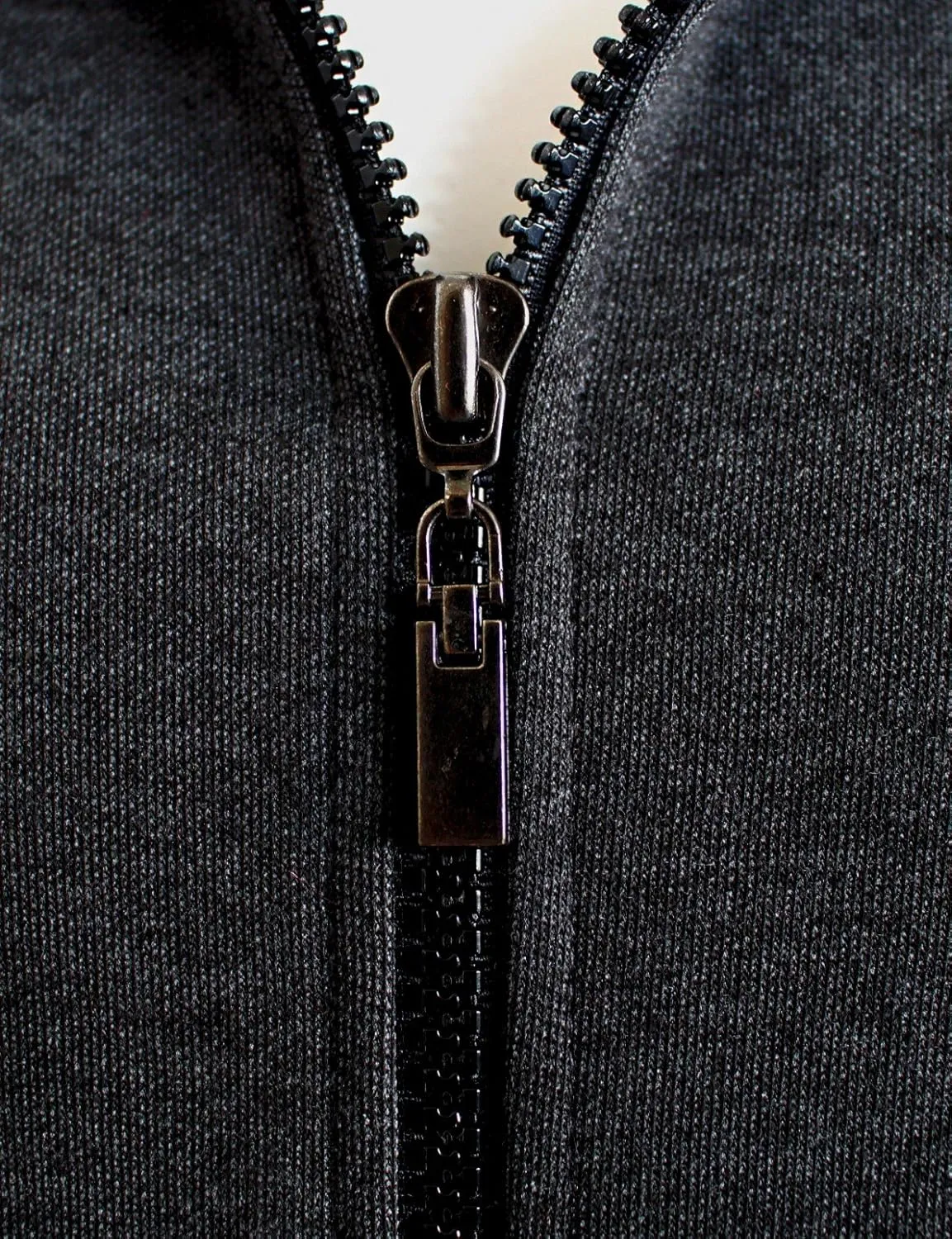 Men's Casual Zip-Hoodie Vest Cotton Sleeveless Zip up Hoodie Vest
