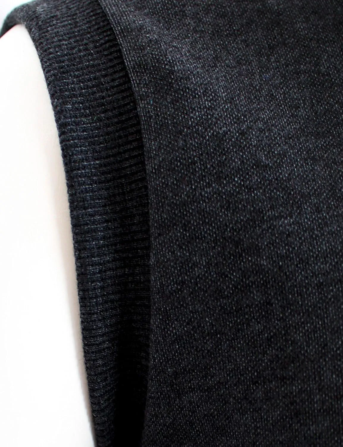 Men's Casual Zip-Hoodie Vest Cotton Sleeveless Zip up Hoodie Vest