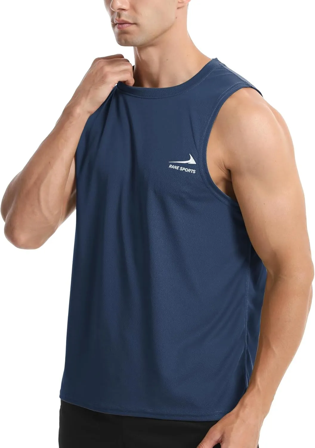 Men's Sleeveless Gym Shirts Quick-Drying Training Running Bodybuilding Athletic Tank Top
