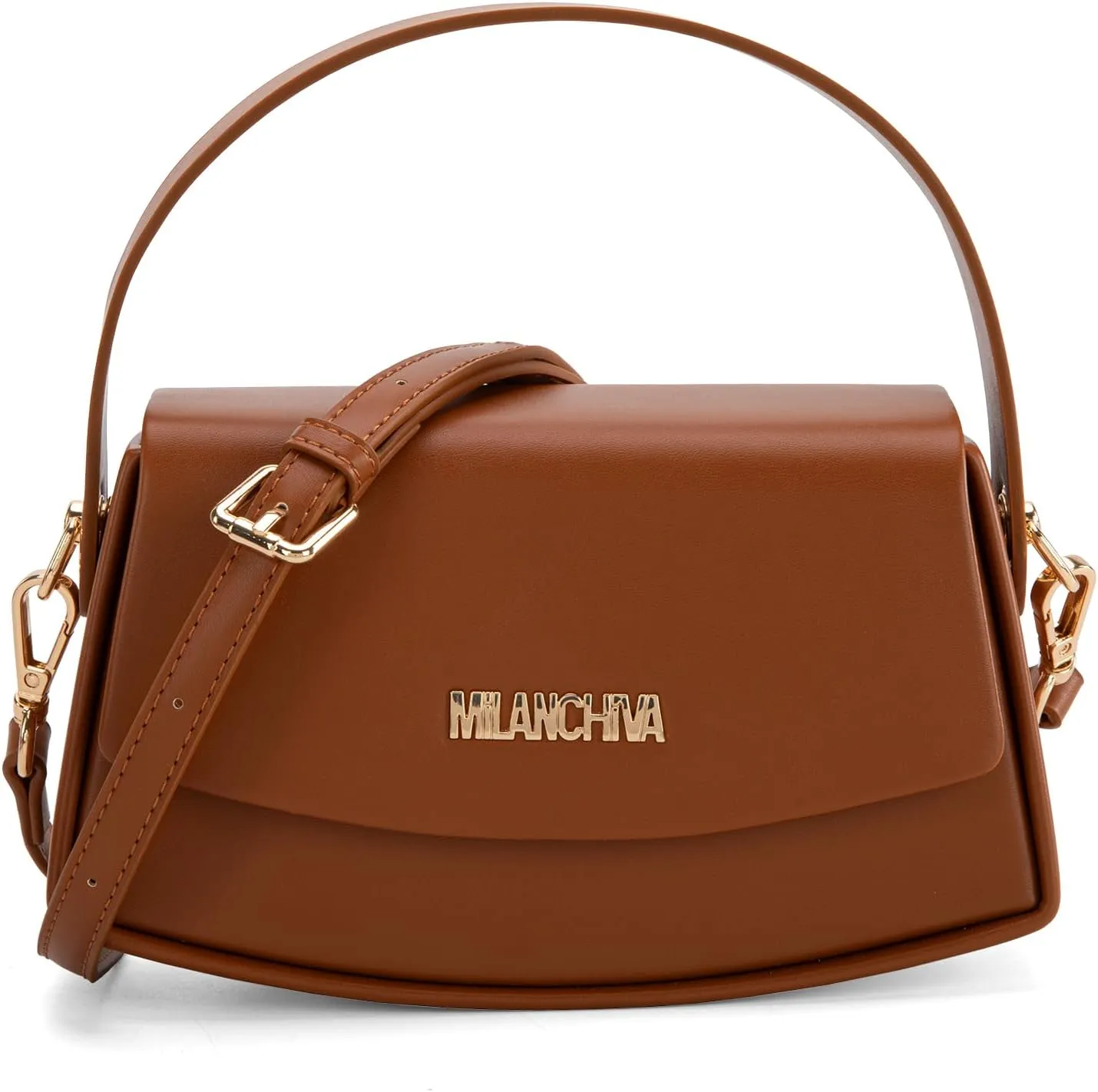 Milan Chiva Mini Top Handle Purses for Women Small Cute Clutch Bags