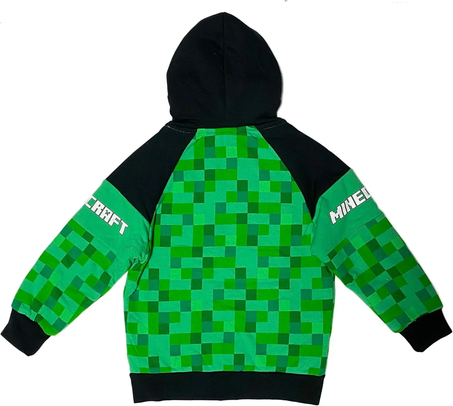 Minecraft Creeper Boys Sherpa Fleece Hoodie