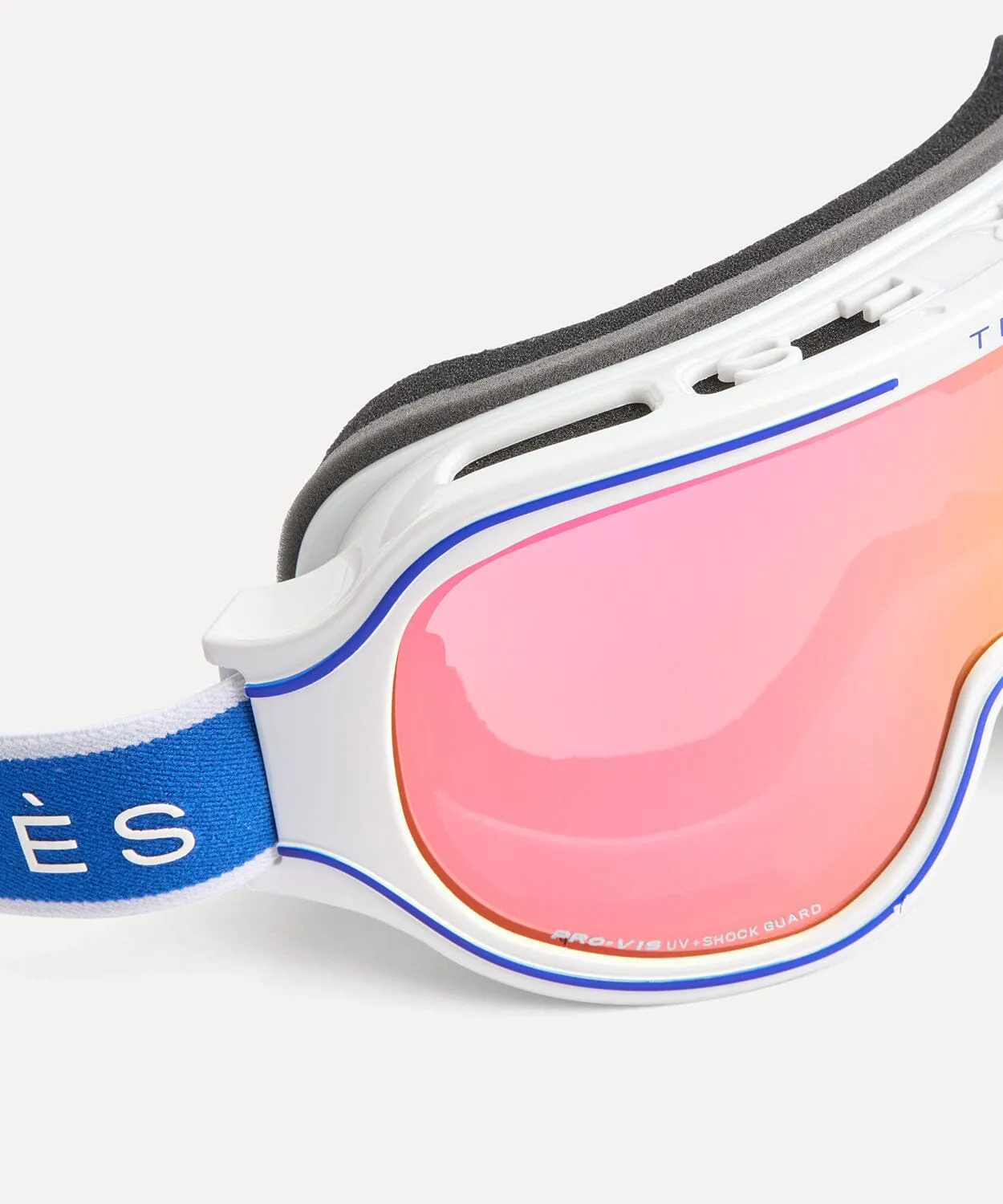 Monterossa Goggle Gloss White Blue