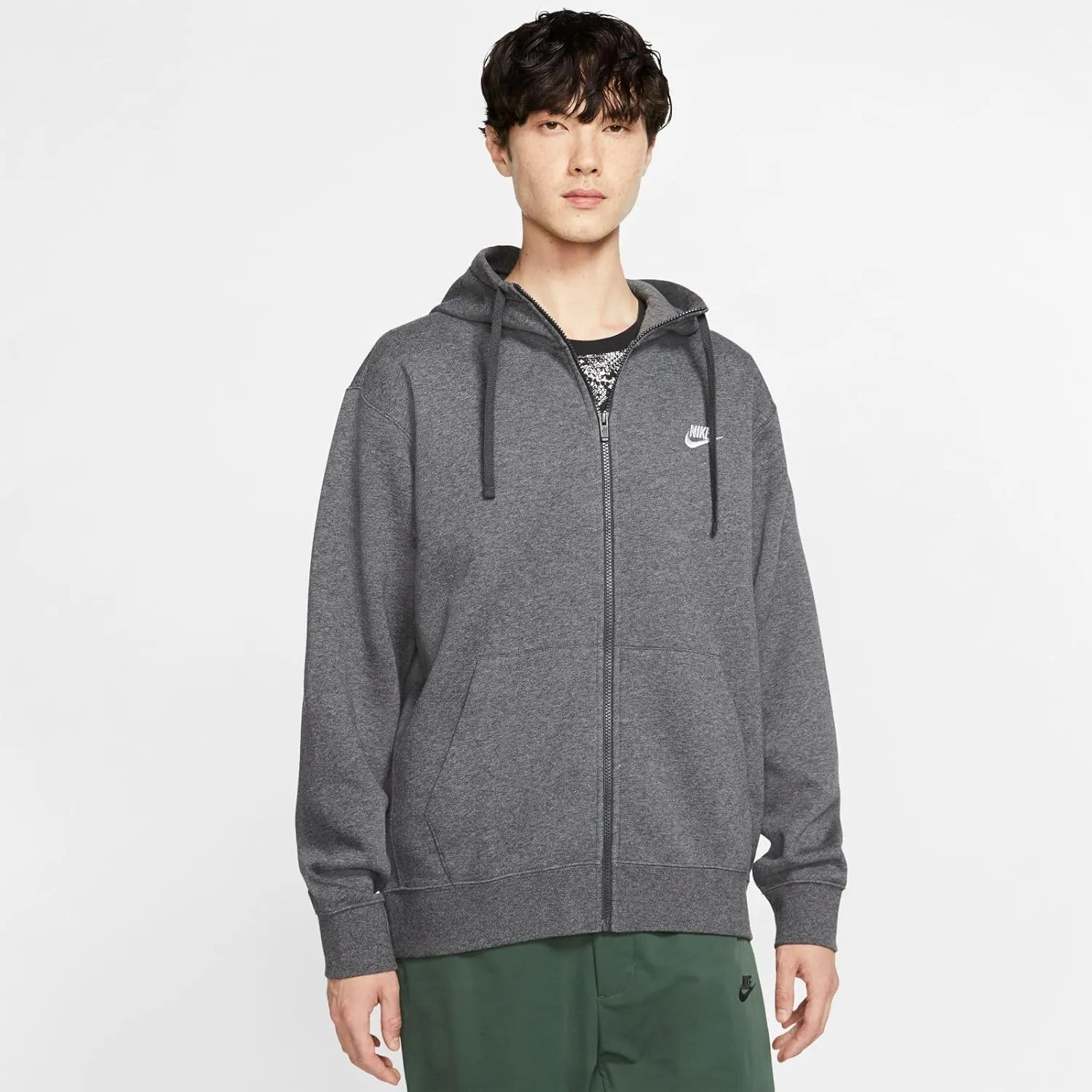 Nike Men's Sportswear Club Fleece Full Zip Hoodie