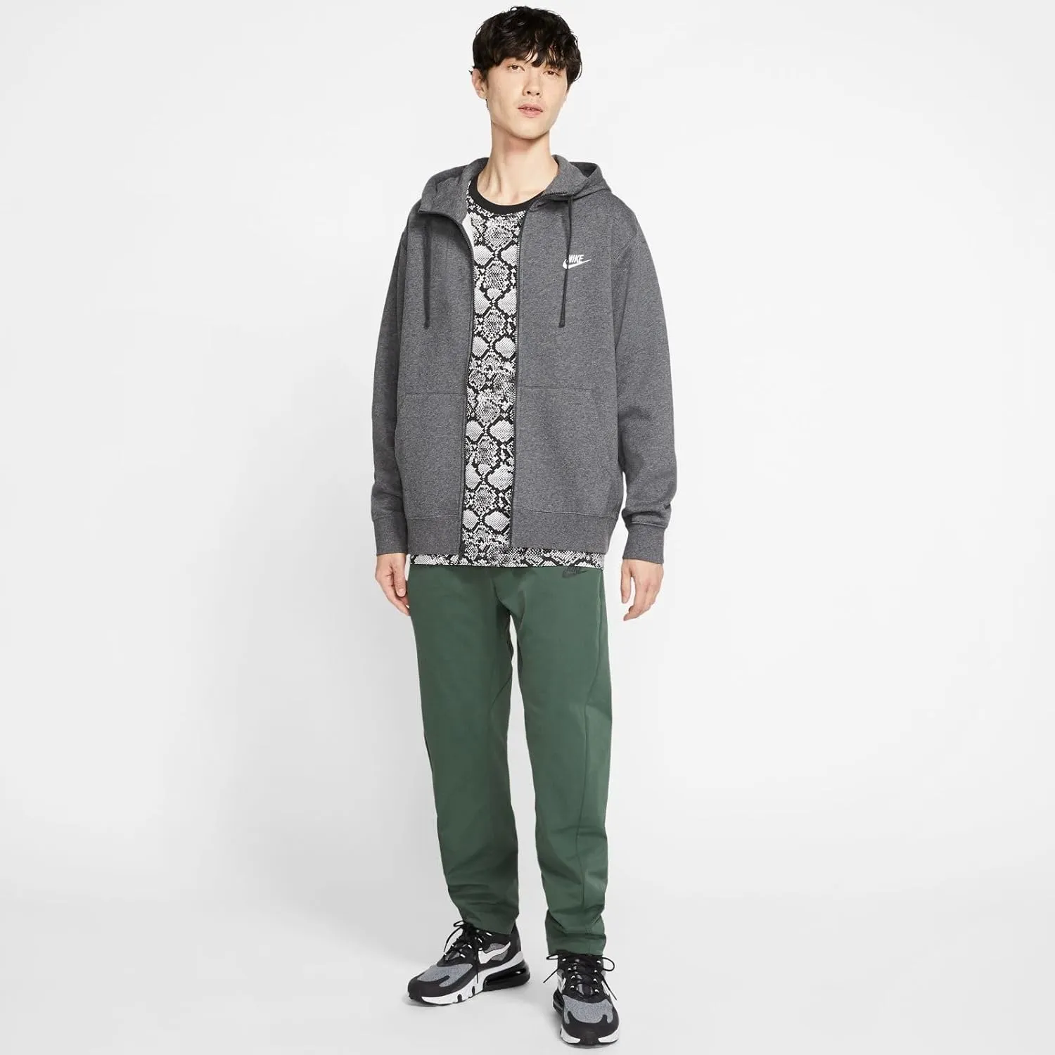 Nike Men's Sportswear Club Fleece Full Zip Hoodie