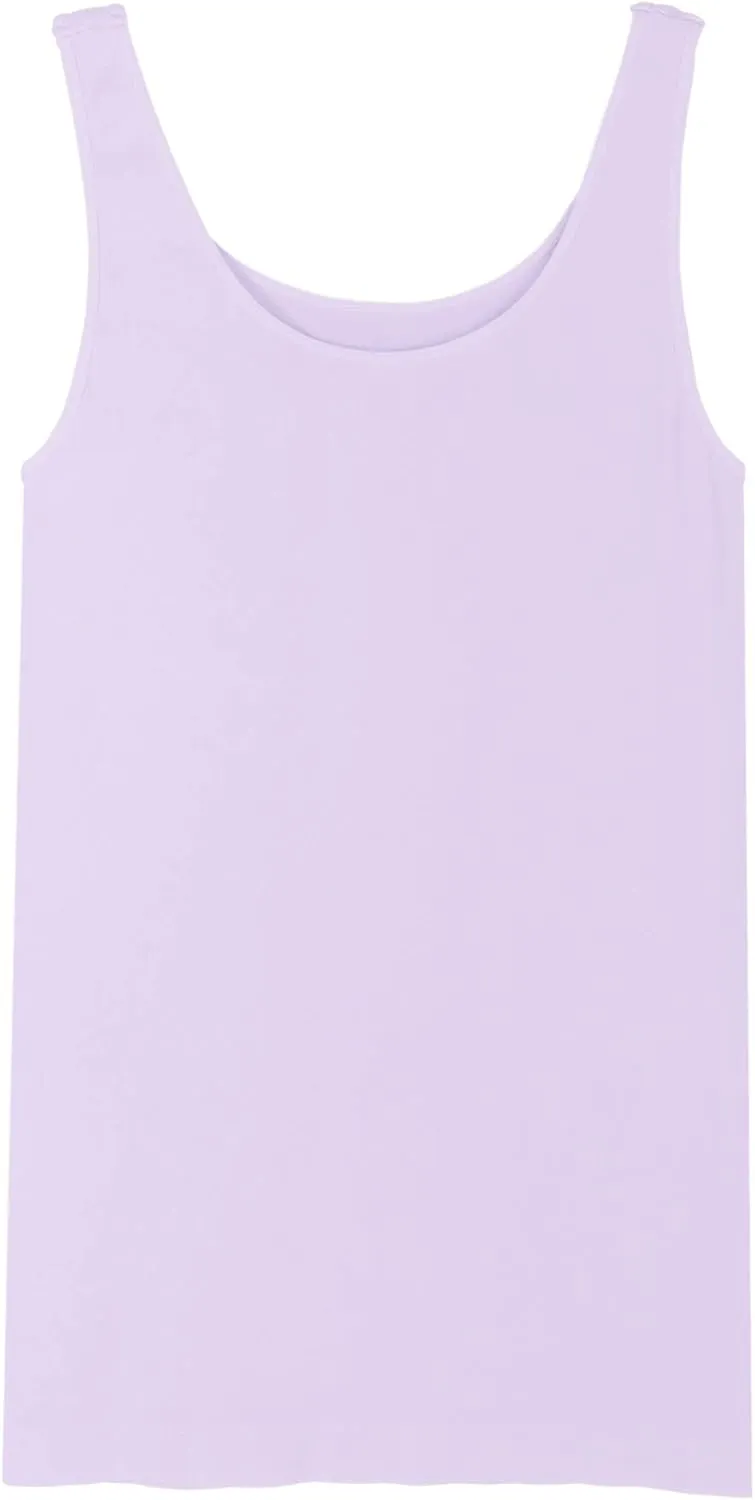 NIKIBIKI Women Seamless Premium Classic Tank Top, Made in U.S.A, Plus Size