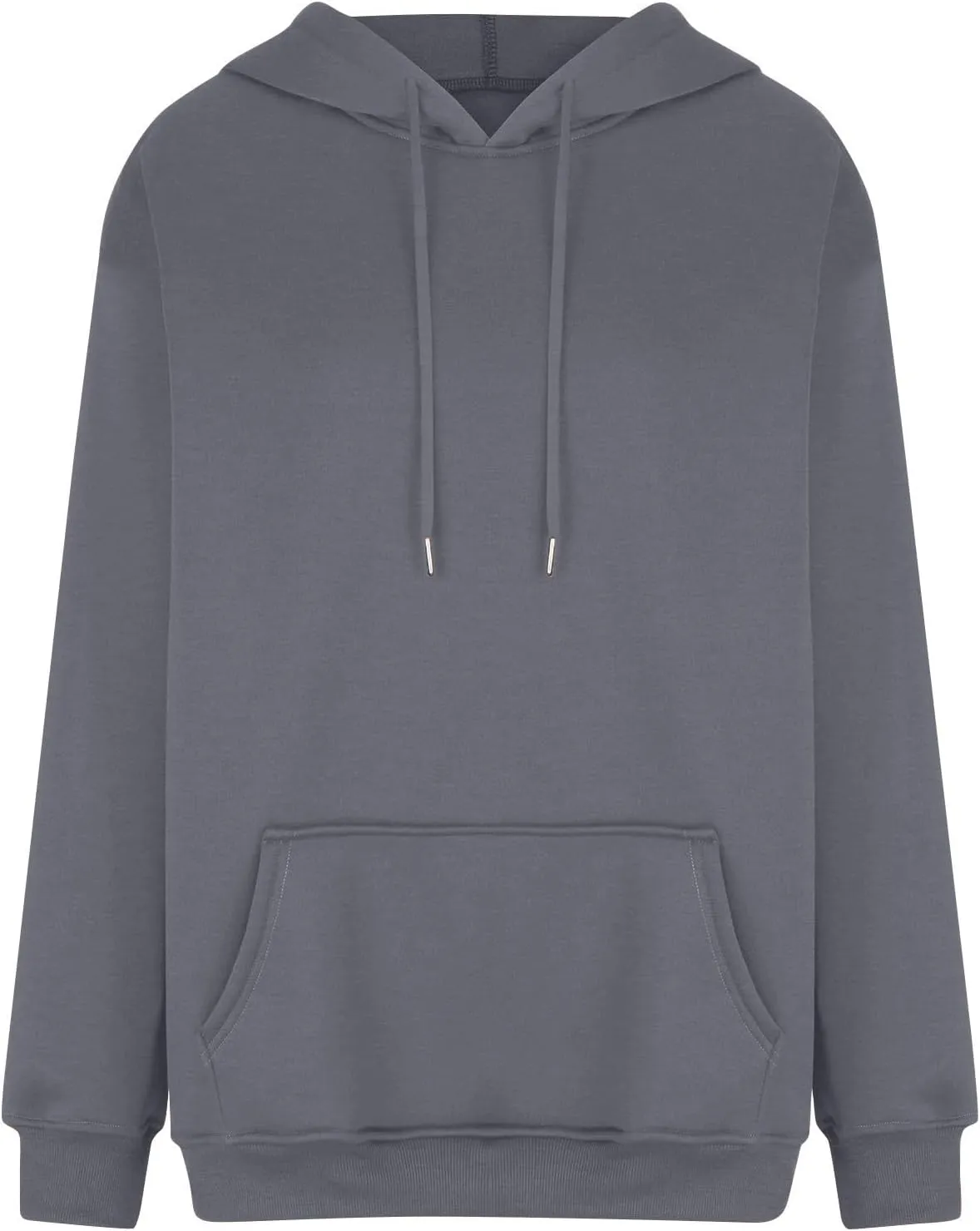 Oversized Hoodie for Women Drawstring Lightweight Pullover Sweatshirts Comfy Y2K Hoodies Fleece Winter Coat w/Pockets