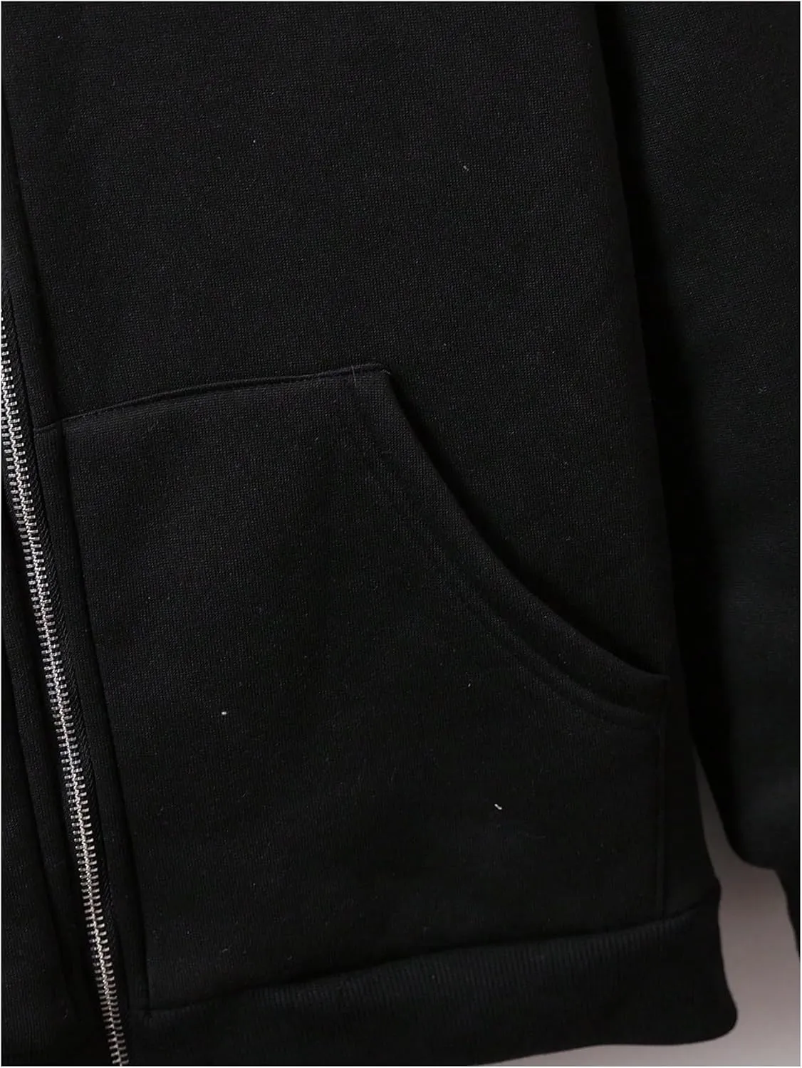 SHENHE Girl's Fleece Zip Up Hoodie Casual Sports Preppy Sweatshirt Hooded Jacket with Pocket