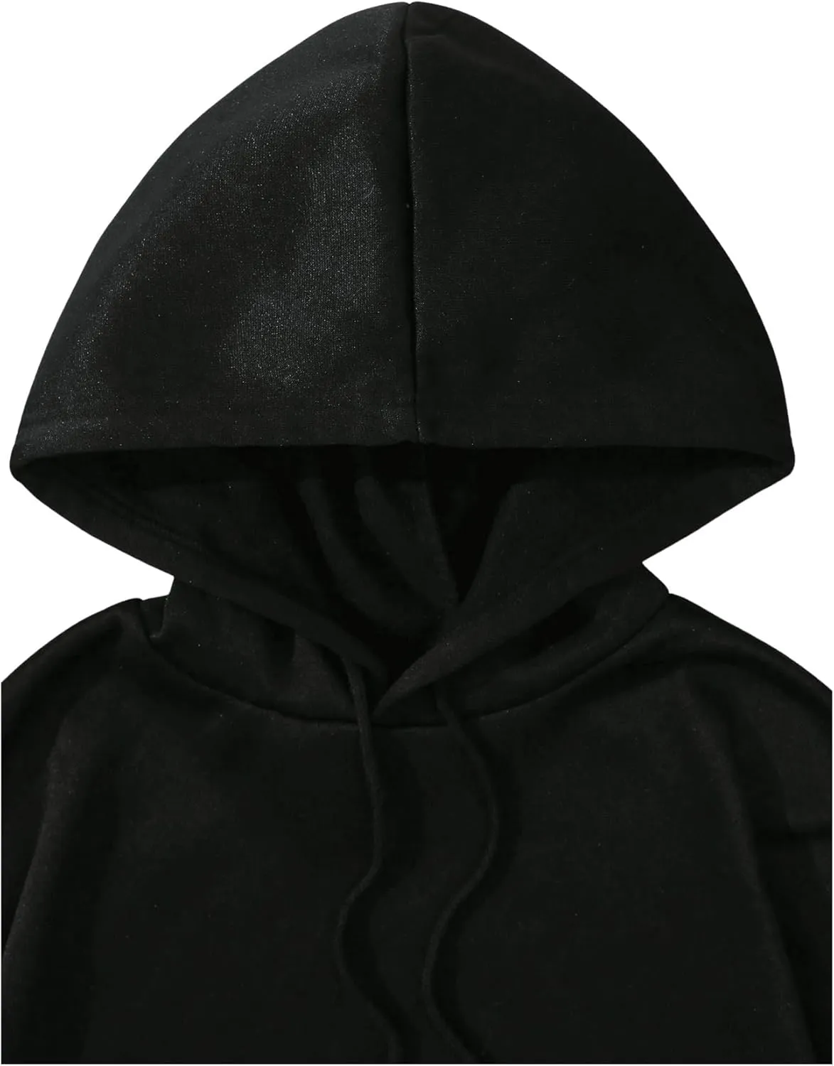 SHENHE Women's Graphic Loose Fit Virgin Mary Print Drawstring Hoodie Sweatshirt Pullover