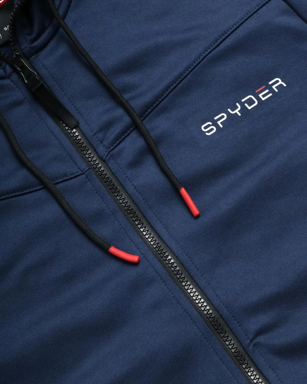 Spyder Men's Active Sweatshirt - Performance Tech Fleece Zip Hoodie Sweatshirt - Workout Full Zip Track Jacket for Men (S-XL)