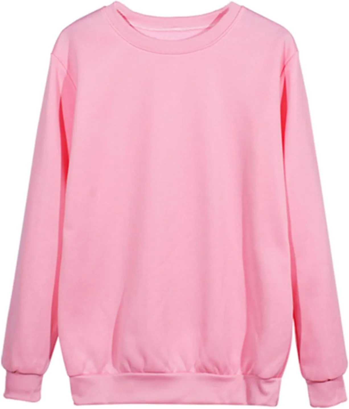 Sweatshirt for Women Fall Fashion Long Sleeve Pullover Crewneck Shirt Tops Teen Girl Casual Oversized Workout Sweater