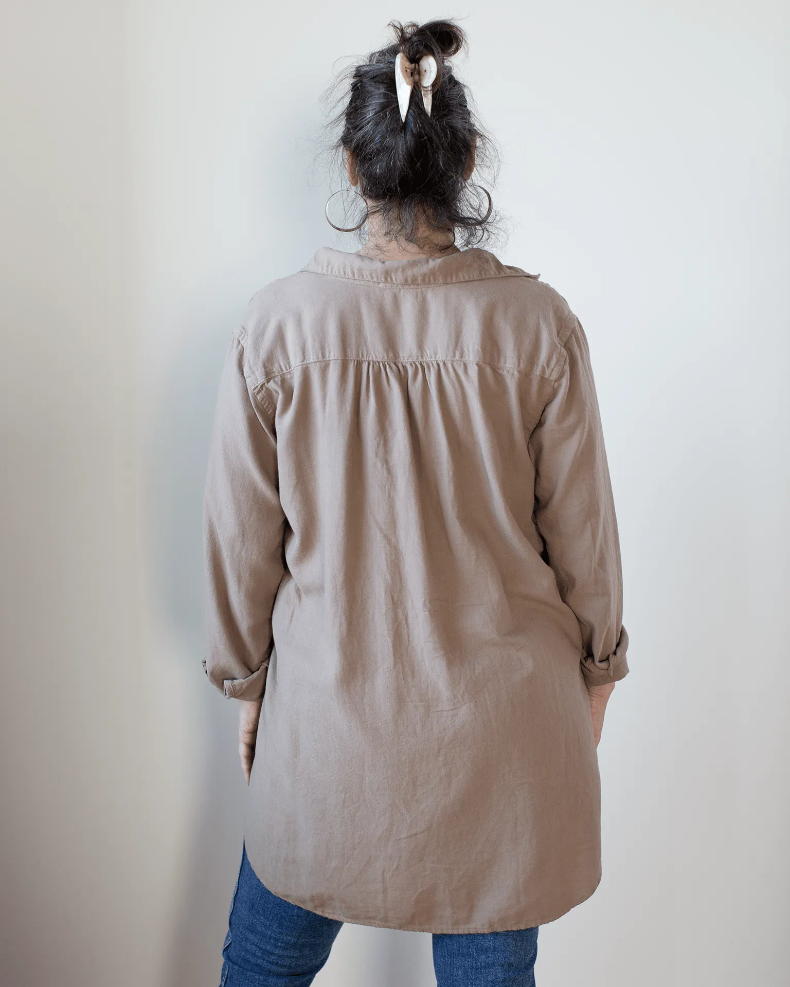 Teton - L/W Cotton Twill in Taupe
