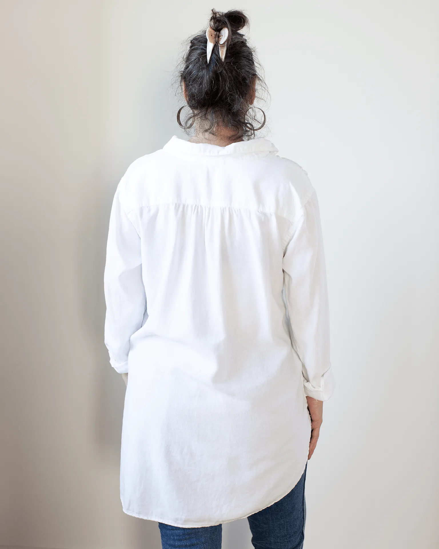 Teton - L/W Cotton Twill in White