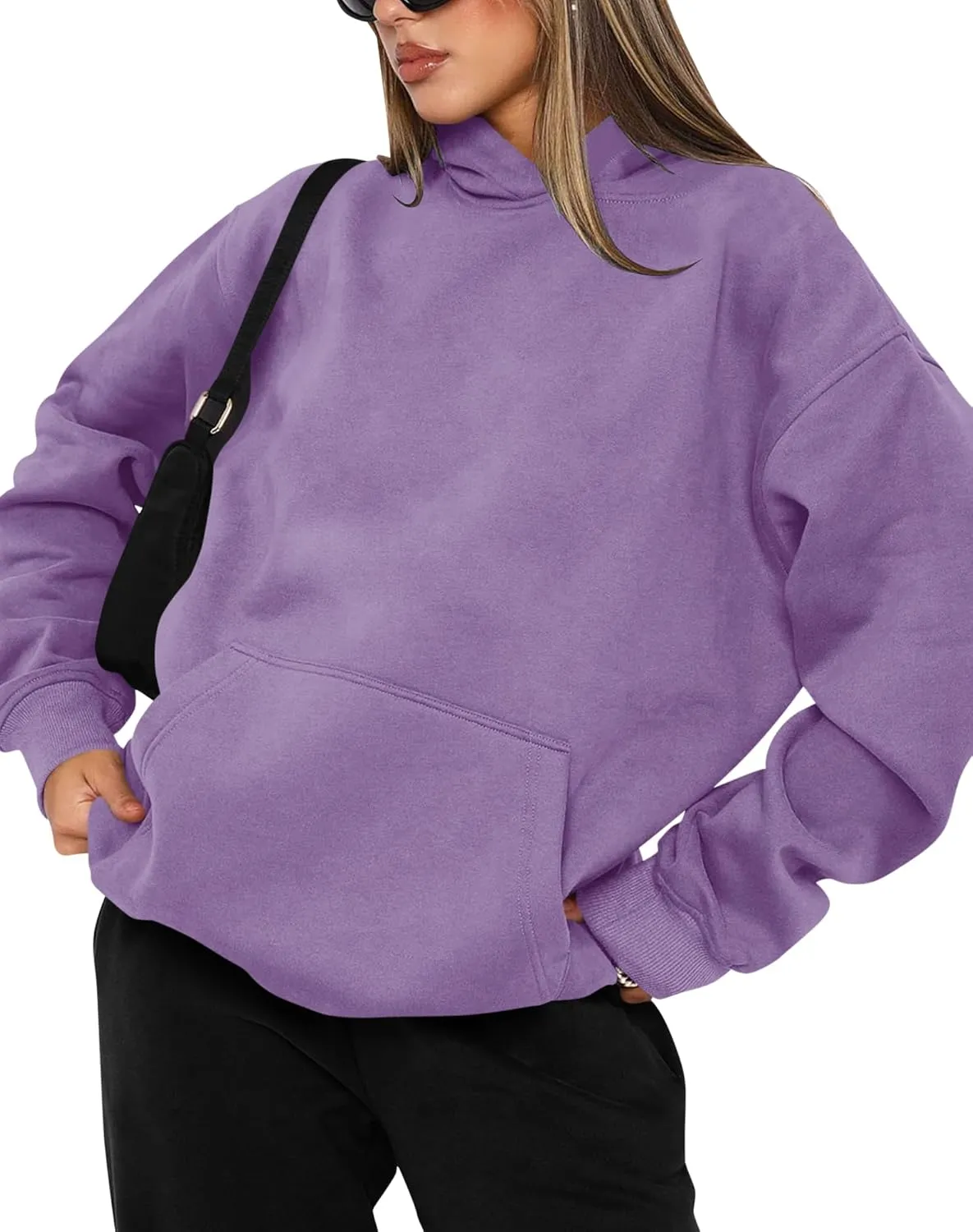 TICTICMIMI Women's Hoodies Sweatshirts Cute Long Sleeve Tops Loose Fleece Pullover Shirts with Pocket